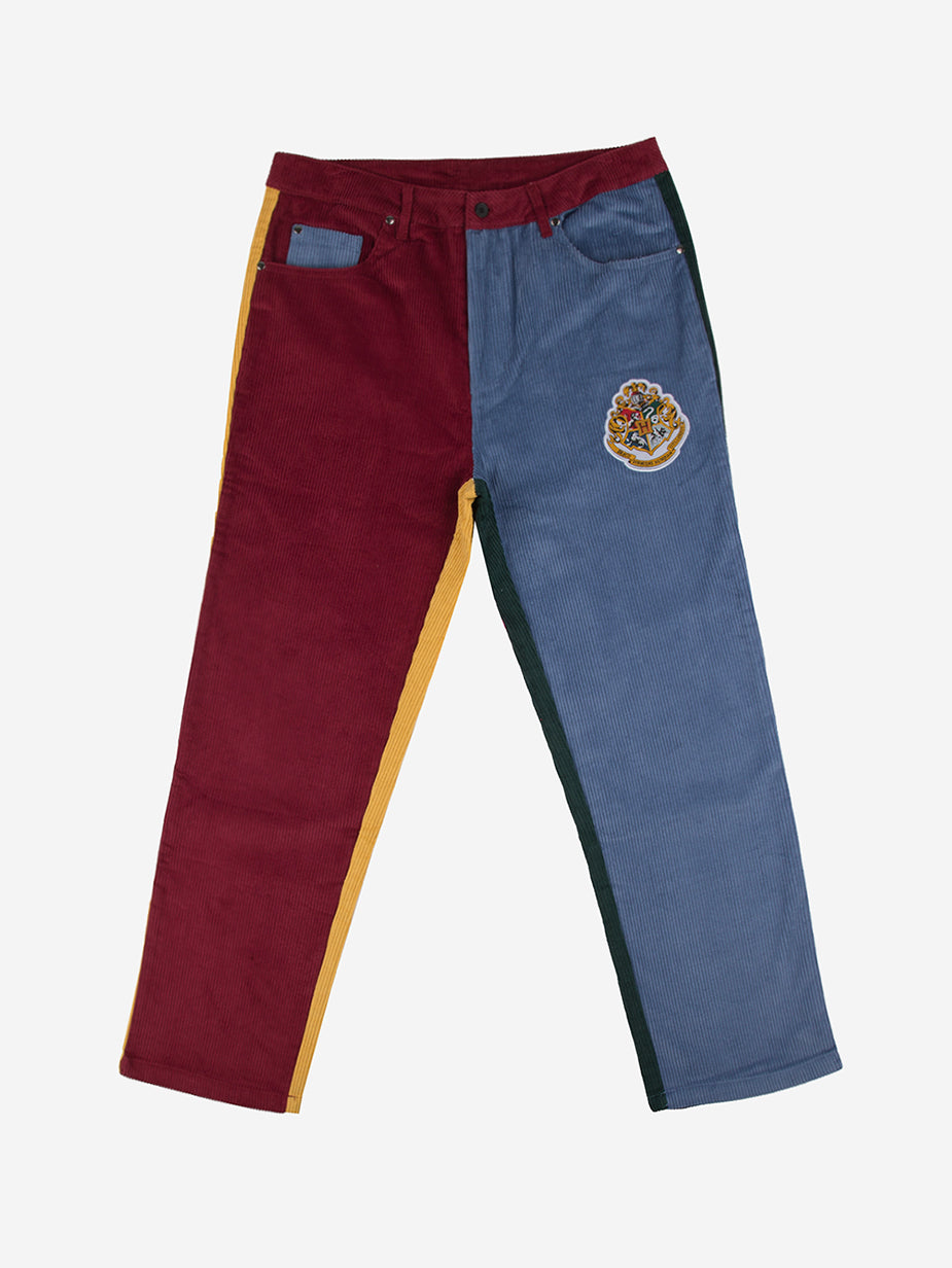 Hogwarts Colorblocked Corduroy Pants