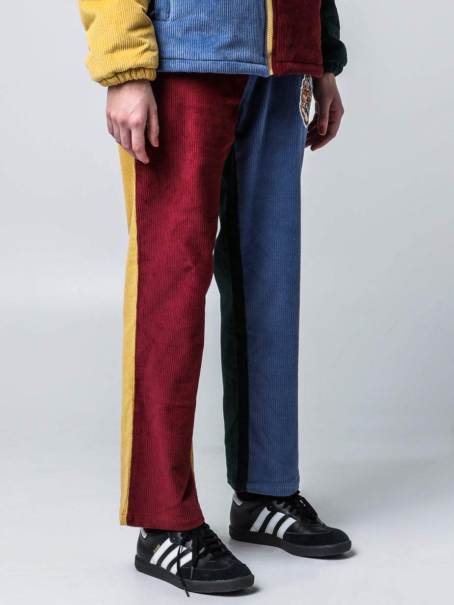 Hogwarts Colorblocked Corduroy Pants