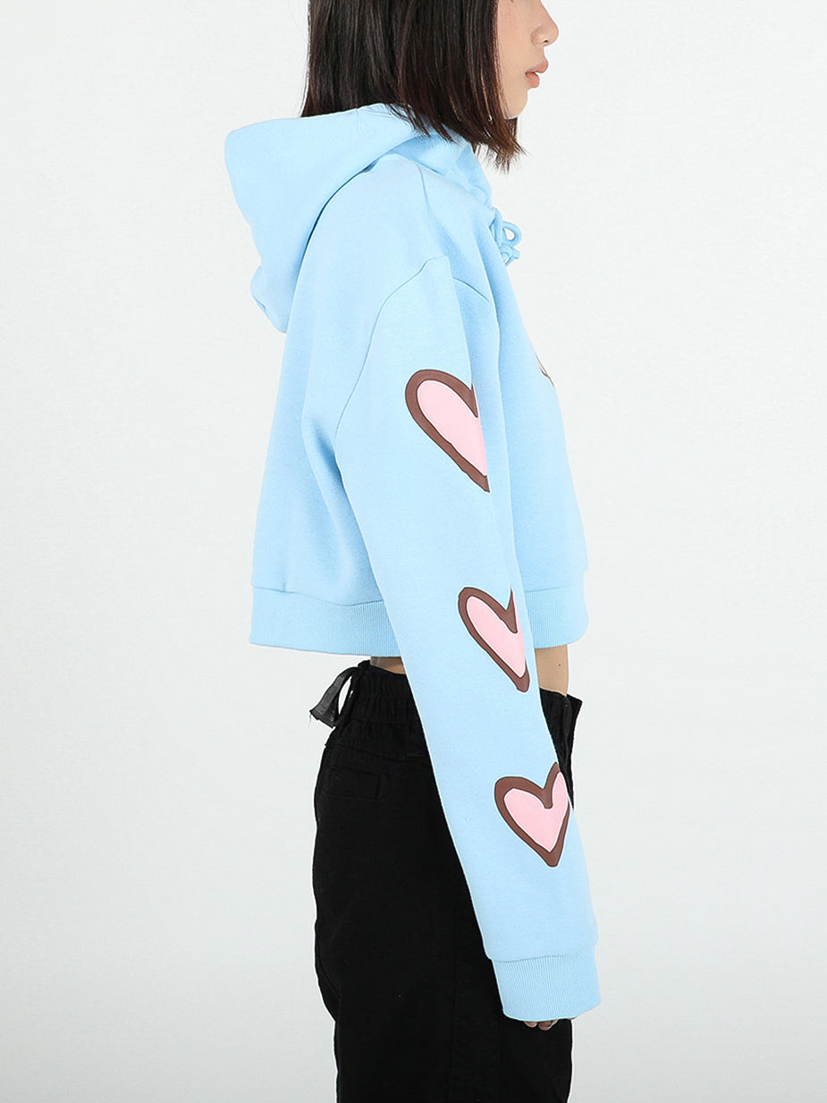 Pompompurin Fairy Cropped Hoodie