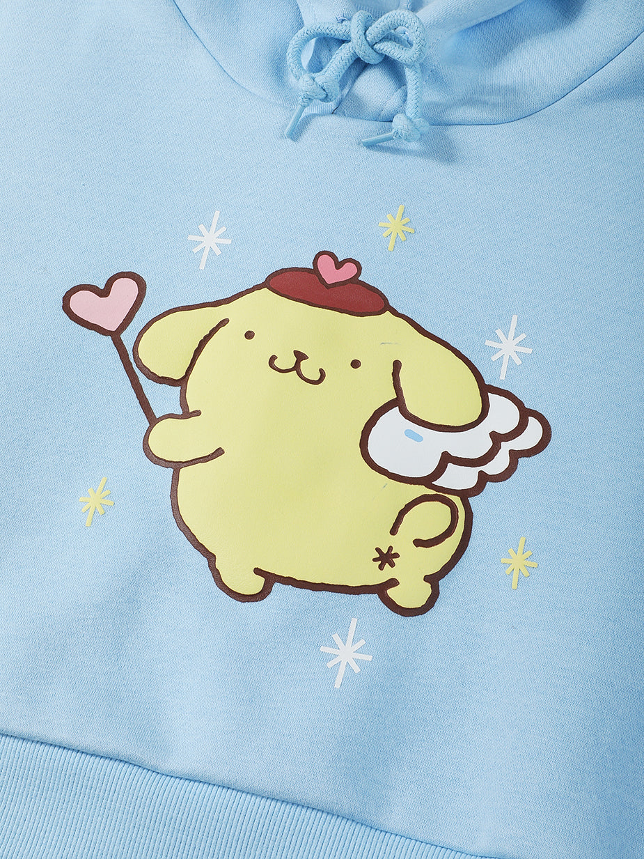 Pompompurin Fairy Cropped Hoodie
