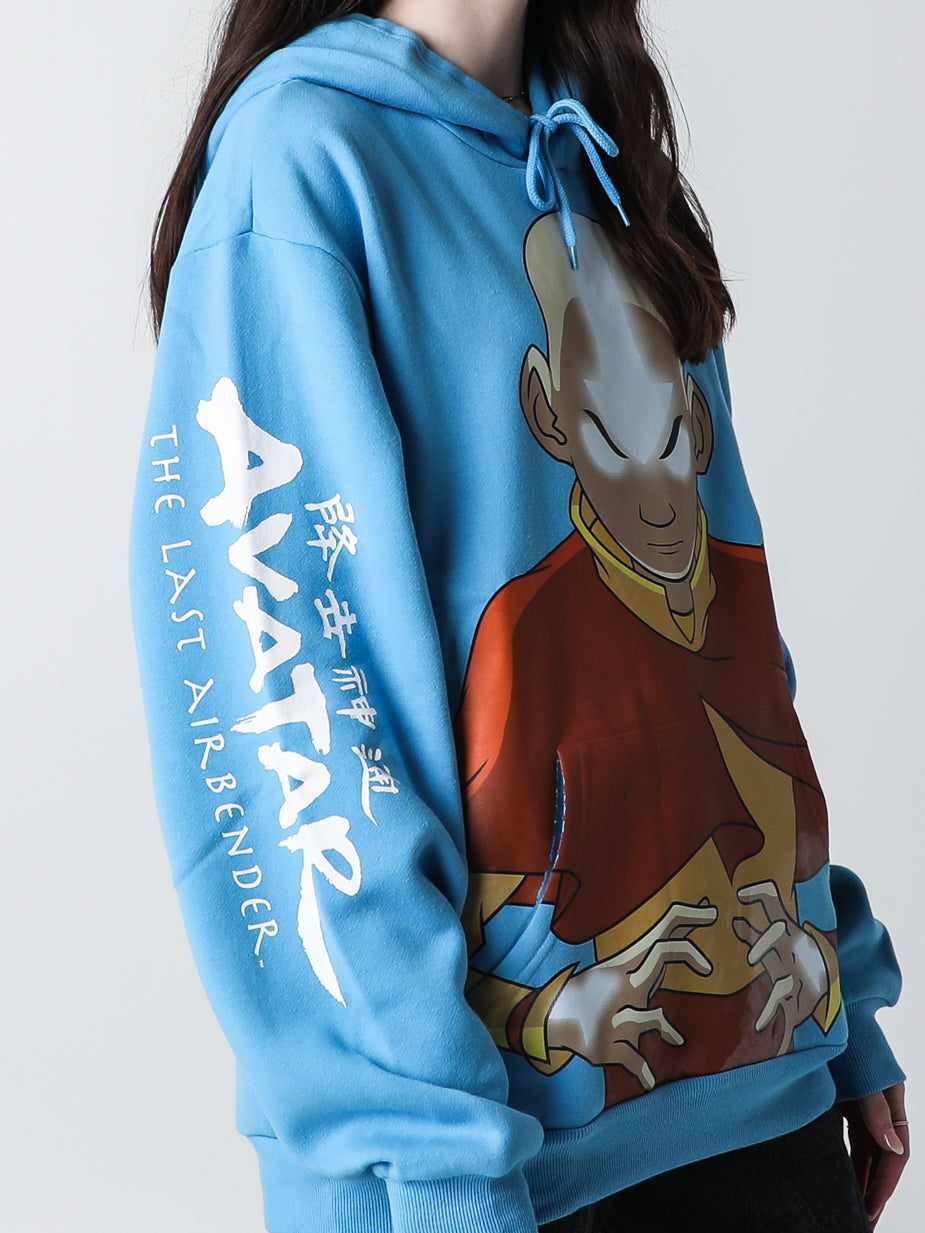 Avatar The Airbender Teal Hoodie