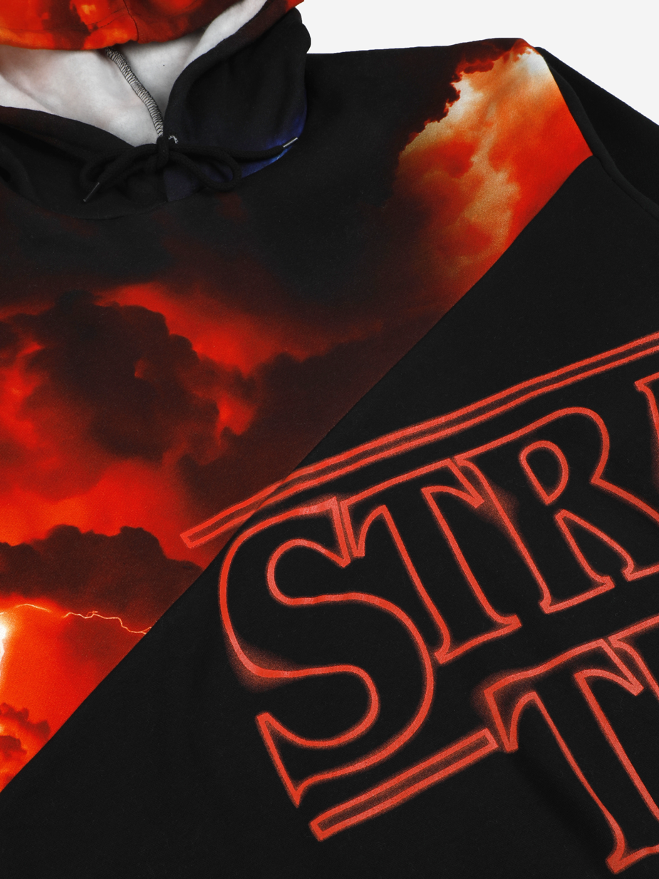 Stranger Things The Upside Down Logo Hoodie Official Apparel