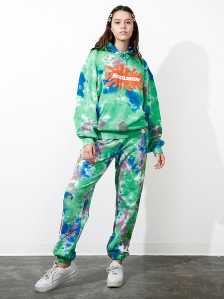 Nickelodeon Slime Splat Logo Tie Dye Sweatpants – DUMBGOOD