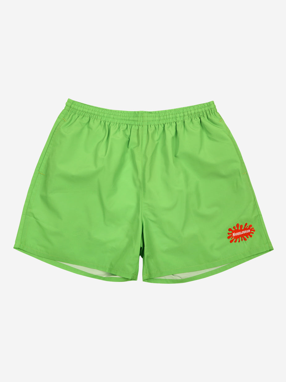 Slime Splat Logo Lime Shorts