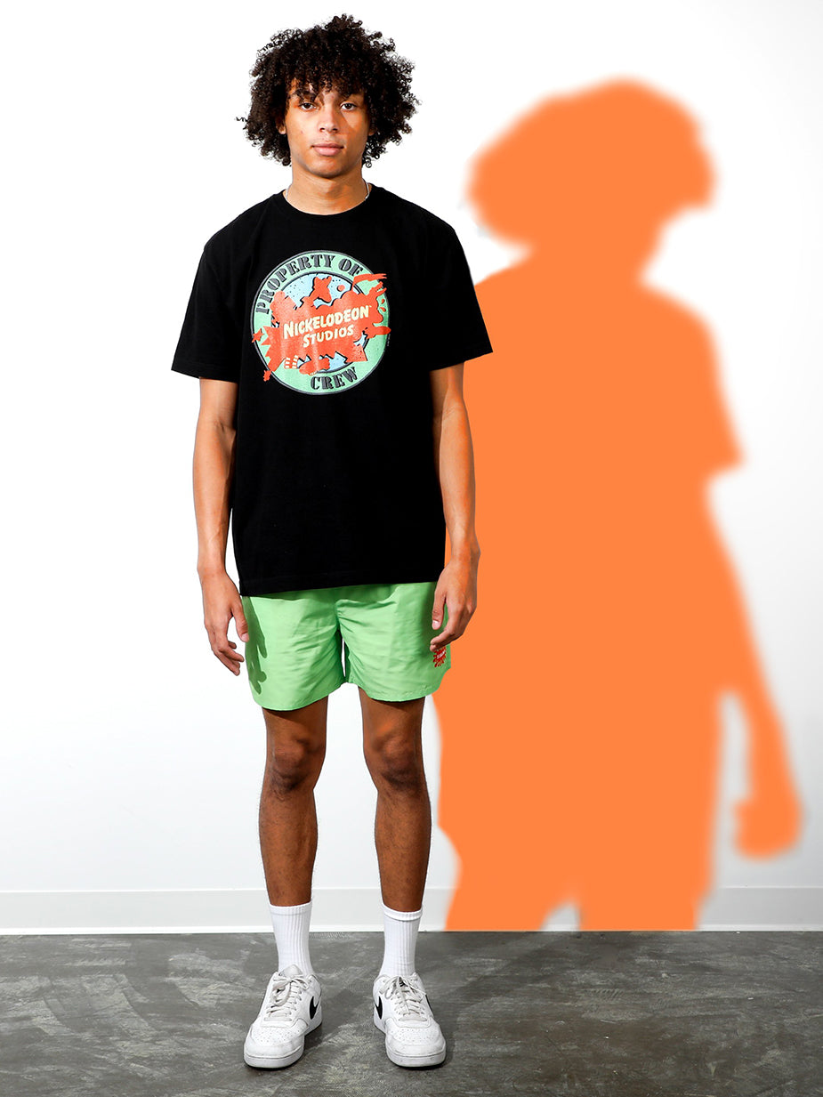 Nickelodeon Slime Splat Logo Lime Shorts – DUMBGOOD
