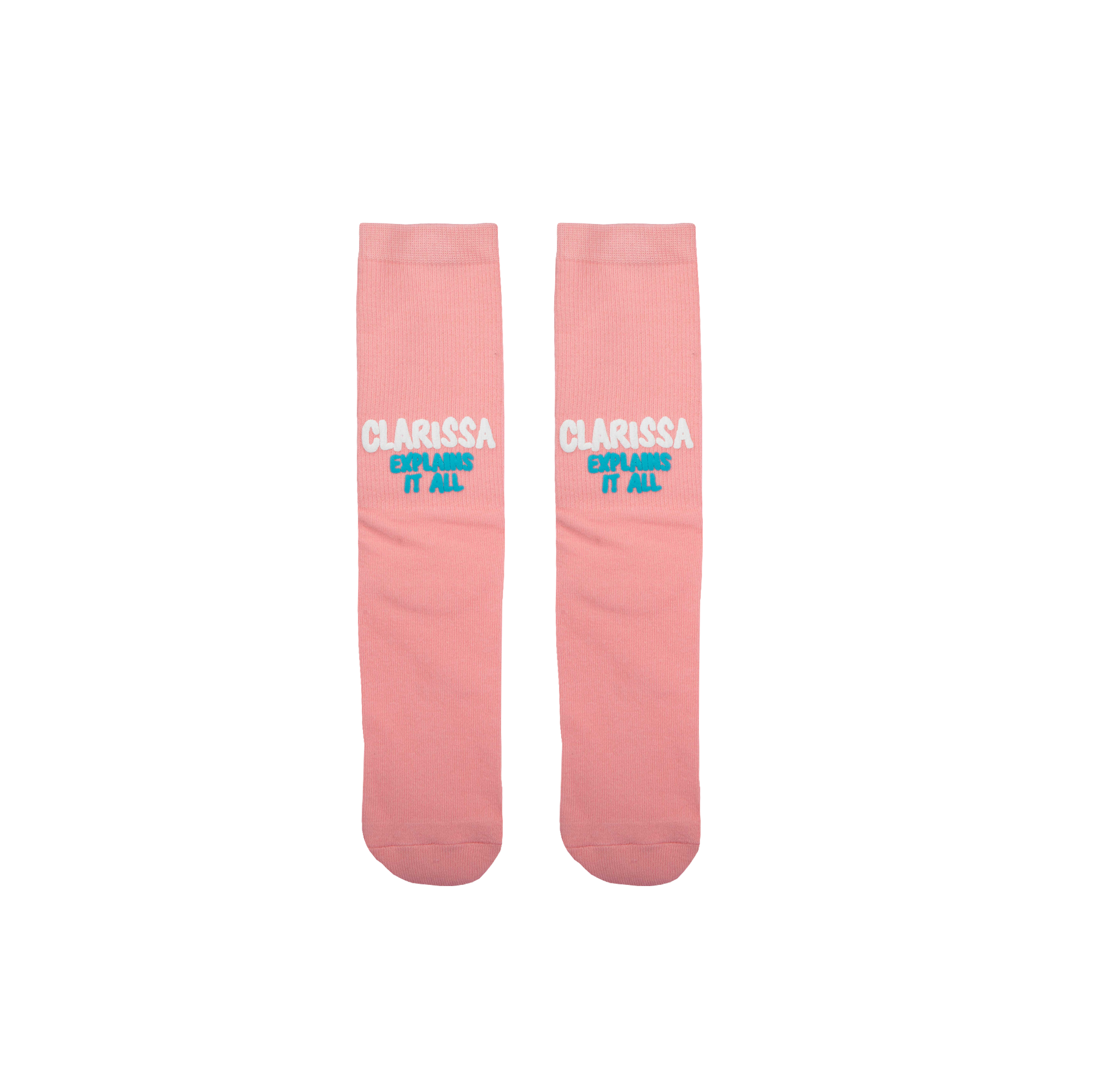 Logo Pink Socks