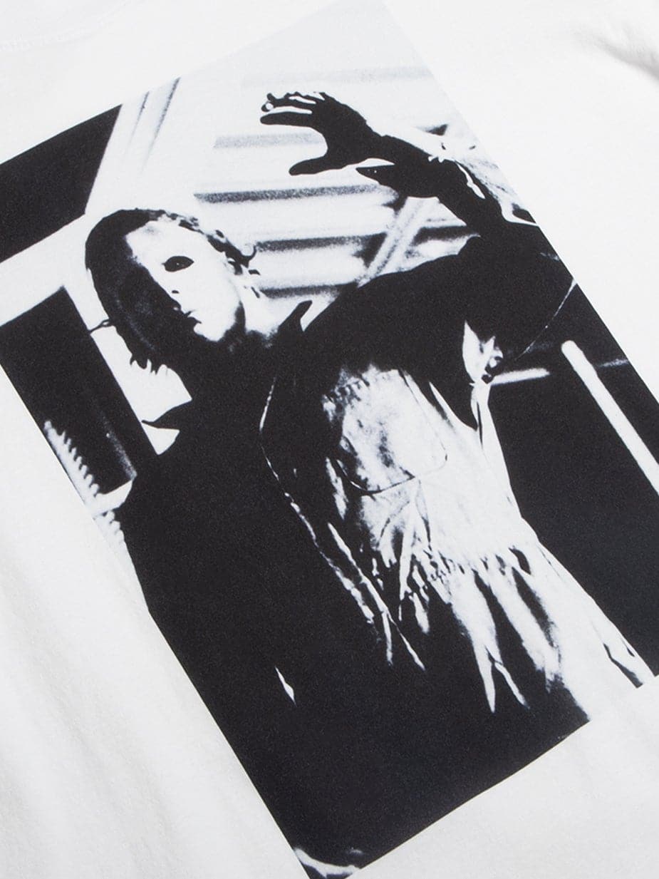 Mikey Says Hi White Long Sleeve