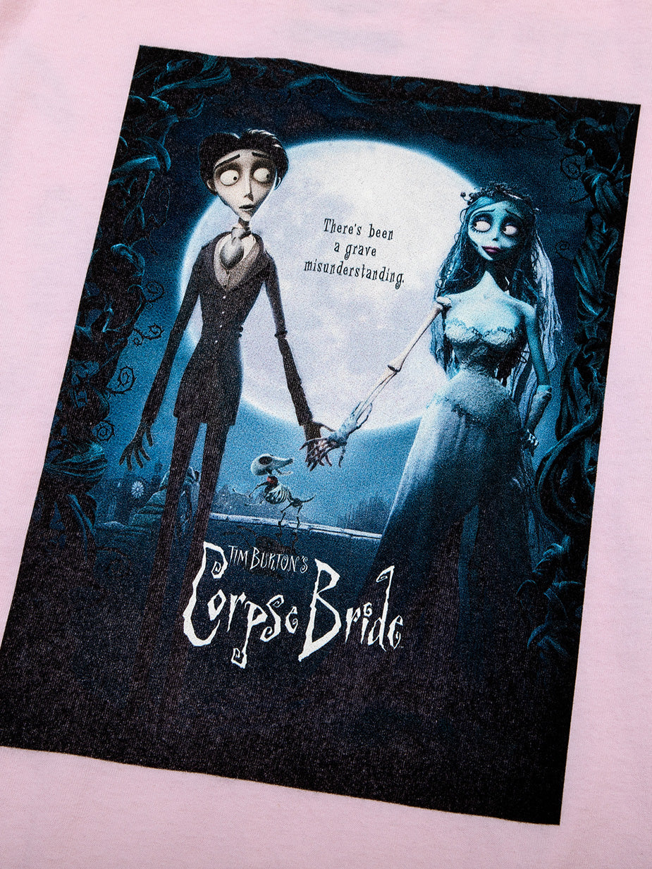 Corpse Bride Poster Pink Long Sleeve