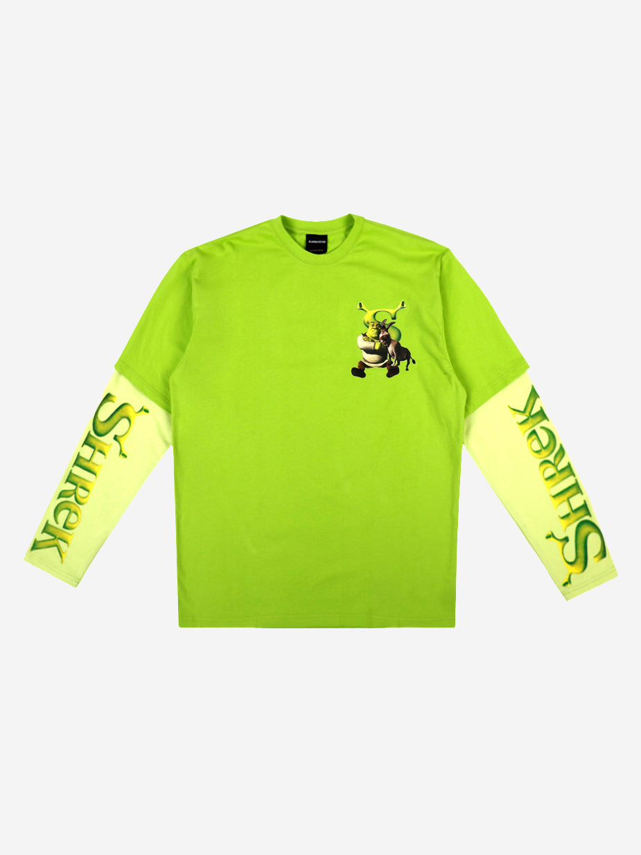 Shrek & Donkey Layered Long Sleeve | Official Apparel & Accessories ...