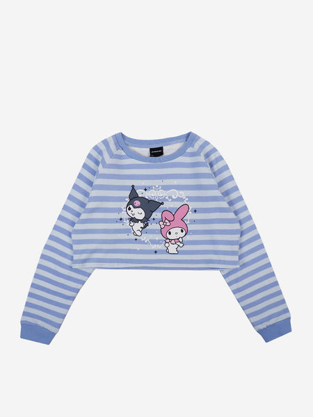 Sanrio My Melody T-Shirt Baseball Crop Top Sanriocore Aesthetic –  Aesthetics Boutique