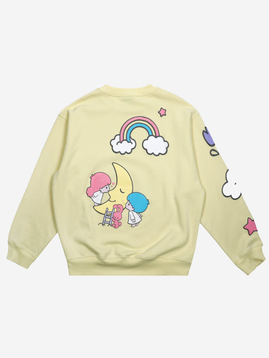 Accessories Sanrio | Crew Puff & Dumbgood™ Apparel Sweatshirt Neck Print Little Twin – | Stars DUMBGOOD Official