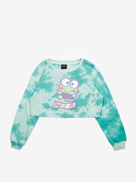 Dumbgood offers keroppi puffy paint sweatshirt