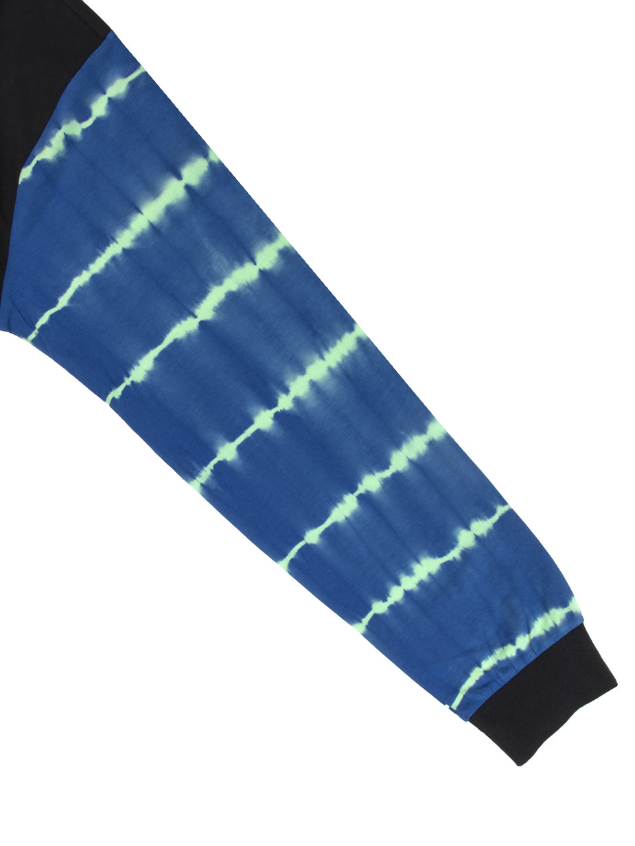 Riddler and Batman Logo Tie Dye Long Sleeve