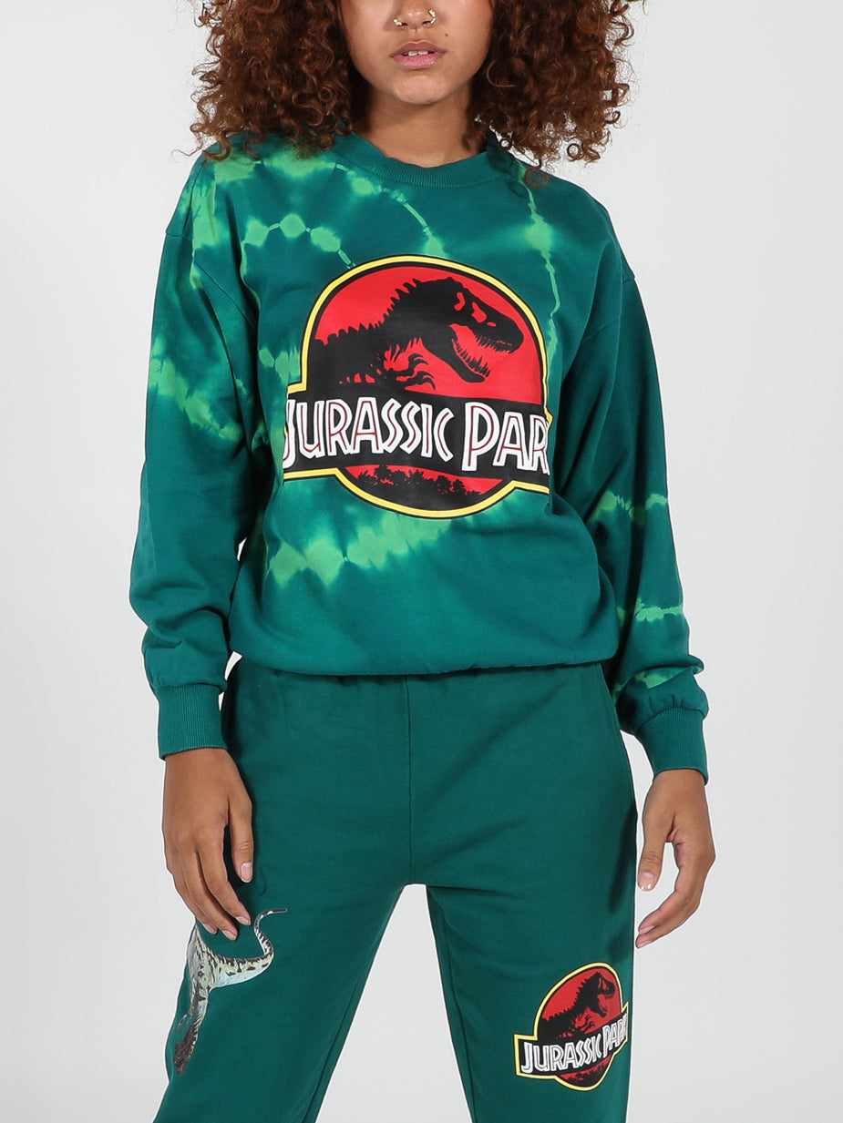 Dumbgood good Jurassic Park Panel Split Hoodie and Sweatpants both size XS