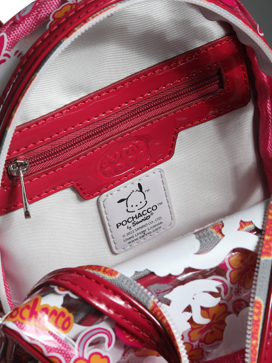 Pochacco Hibiscus Mini Convertible Backpack