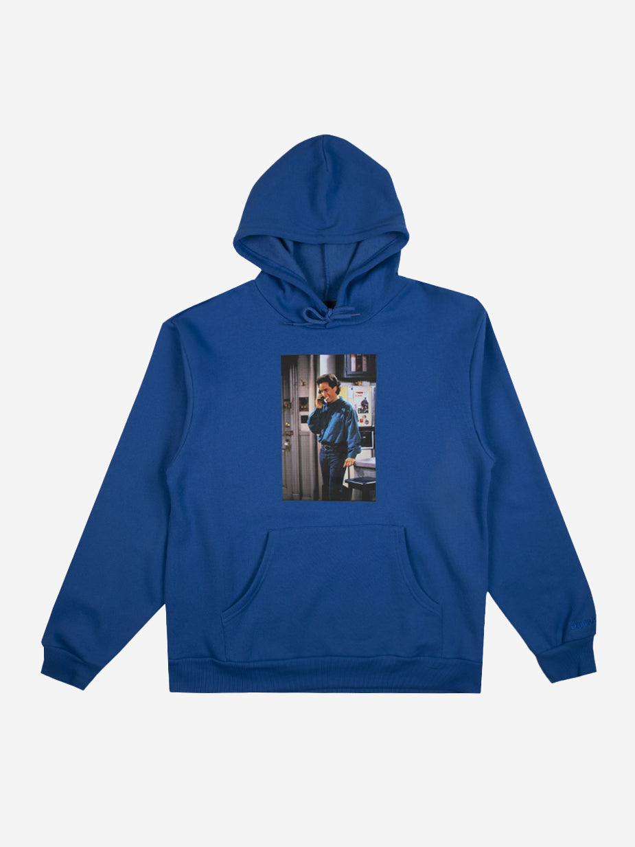 Jerry on the Phone Blue Hoodie