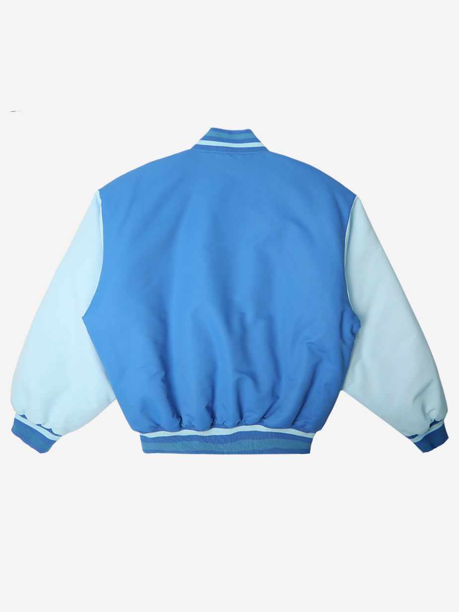 Blue's Clues Blue Embroidered Varsity Jacket | Official