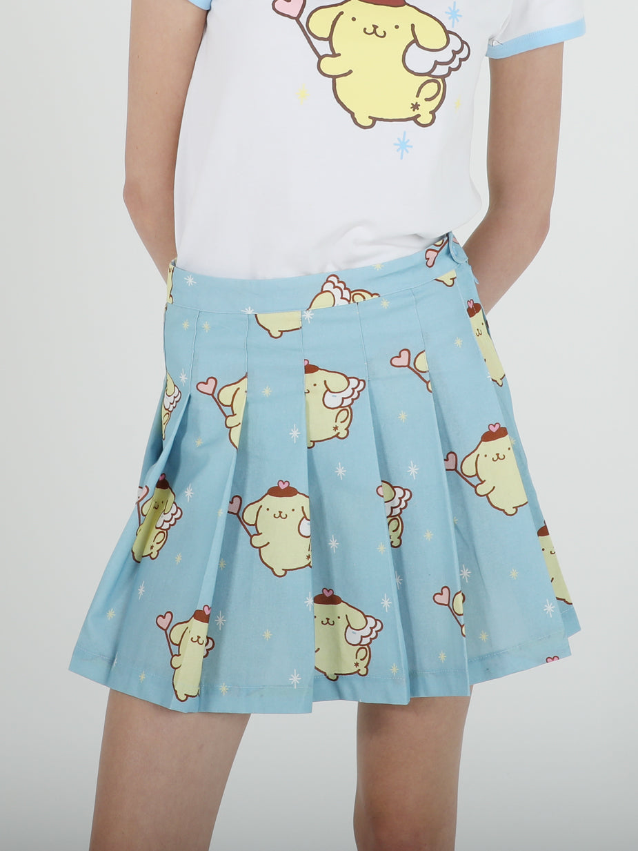 Pompompurin Fairy Pleated Mini Skirt