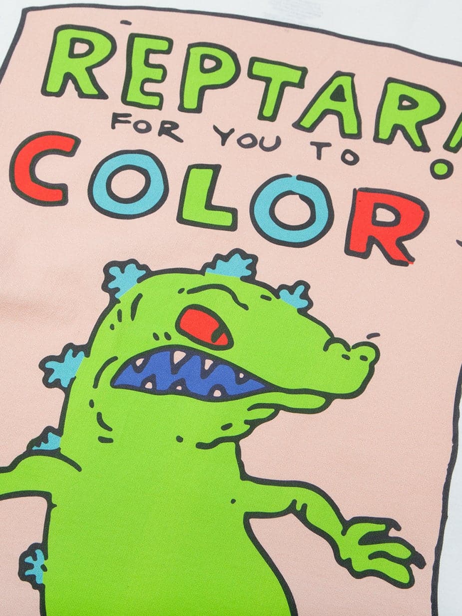 Reptar to Color White Tee