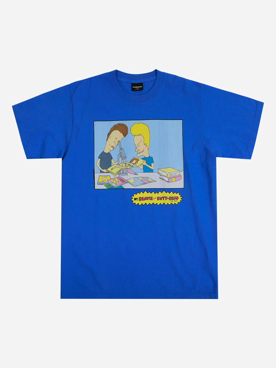 Microscope Blue Tee