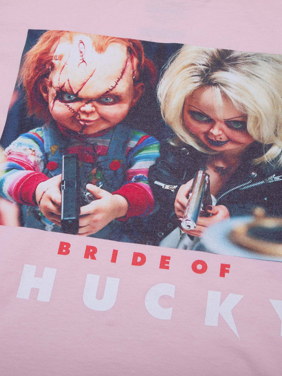 Chucky and Tiffany Pink Tee