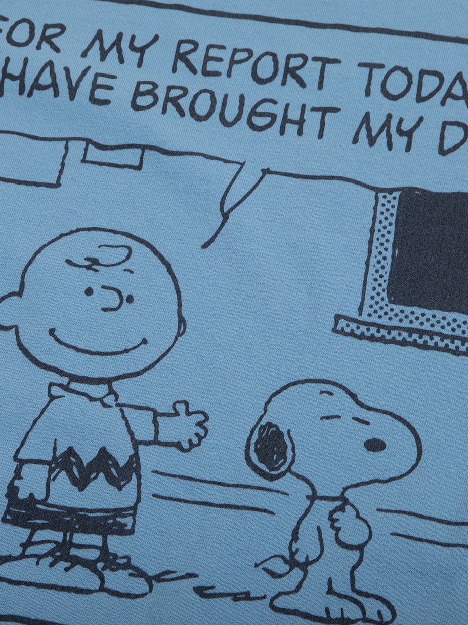 Report Comic Light Blue Tee