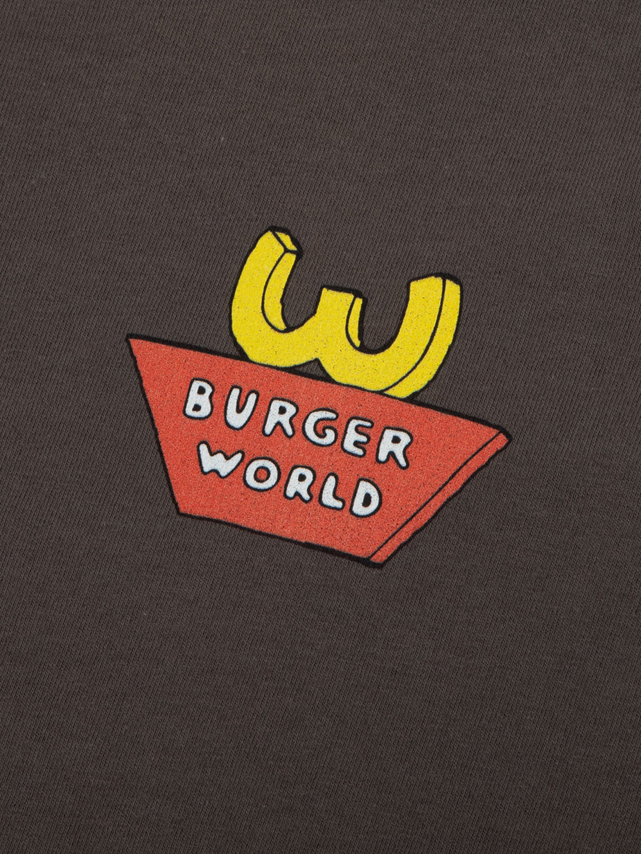 Burger World Logo Pepper Tee