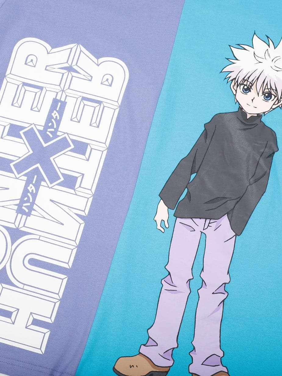 Hunter x Hunter Big Print Split Tee