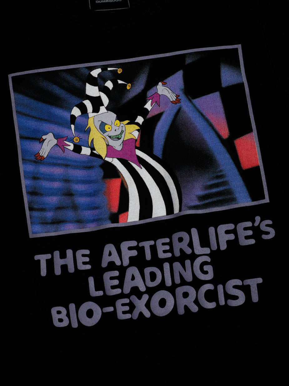 Afterlife's Leading Bio-Exorcist Black Tee