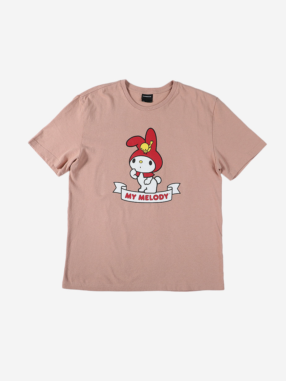 My Melody Garden Party Puff Print Sand Tee