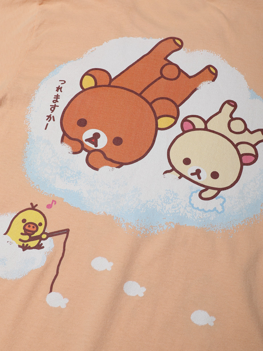 Cloud Fishing Peach Tee