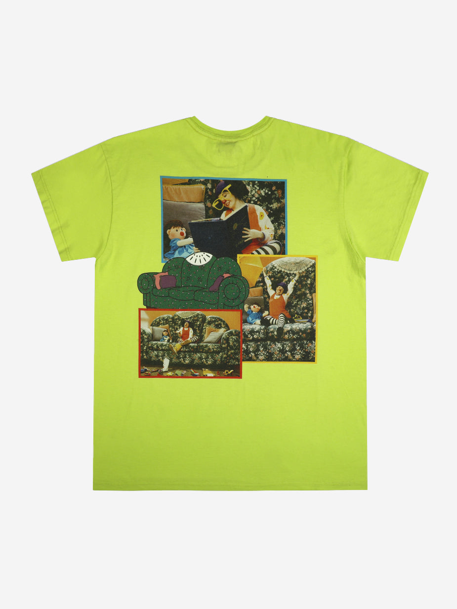 Collage Lime Tee
