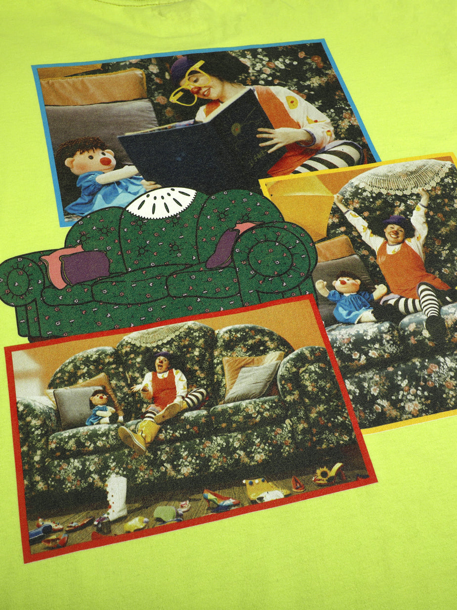 Collage Lime Tee