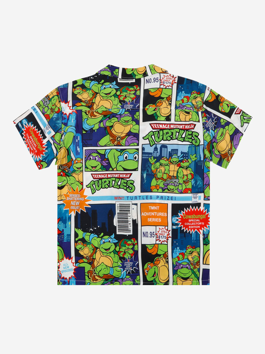 Teenage Mutant Ninja Turtles Comic Button-Down Shirt M