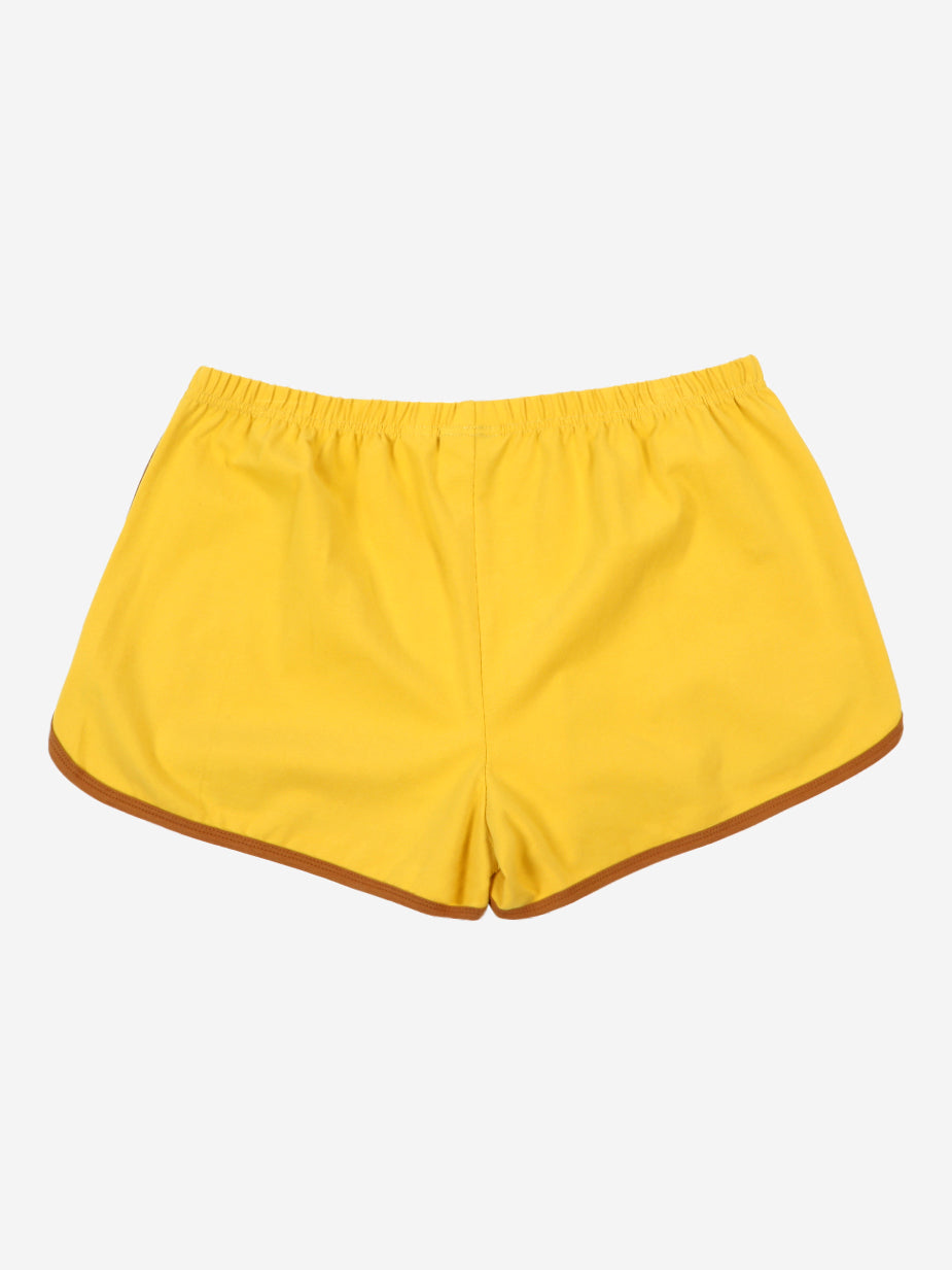 Rilakkuma Embroidered Yellow Shorts