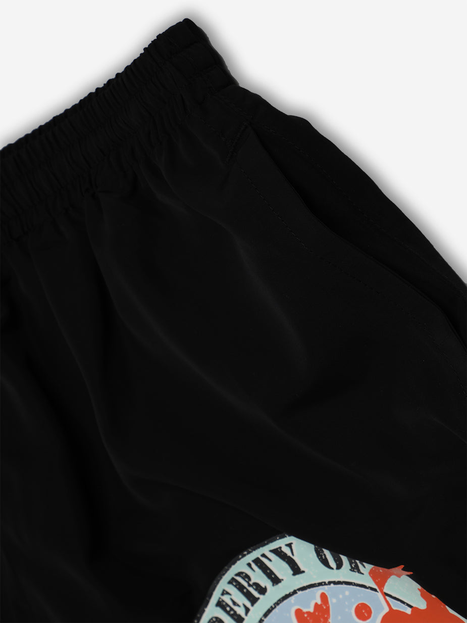 Slime Black Shorts