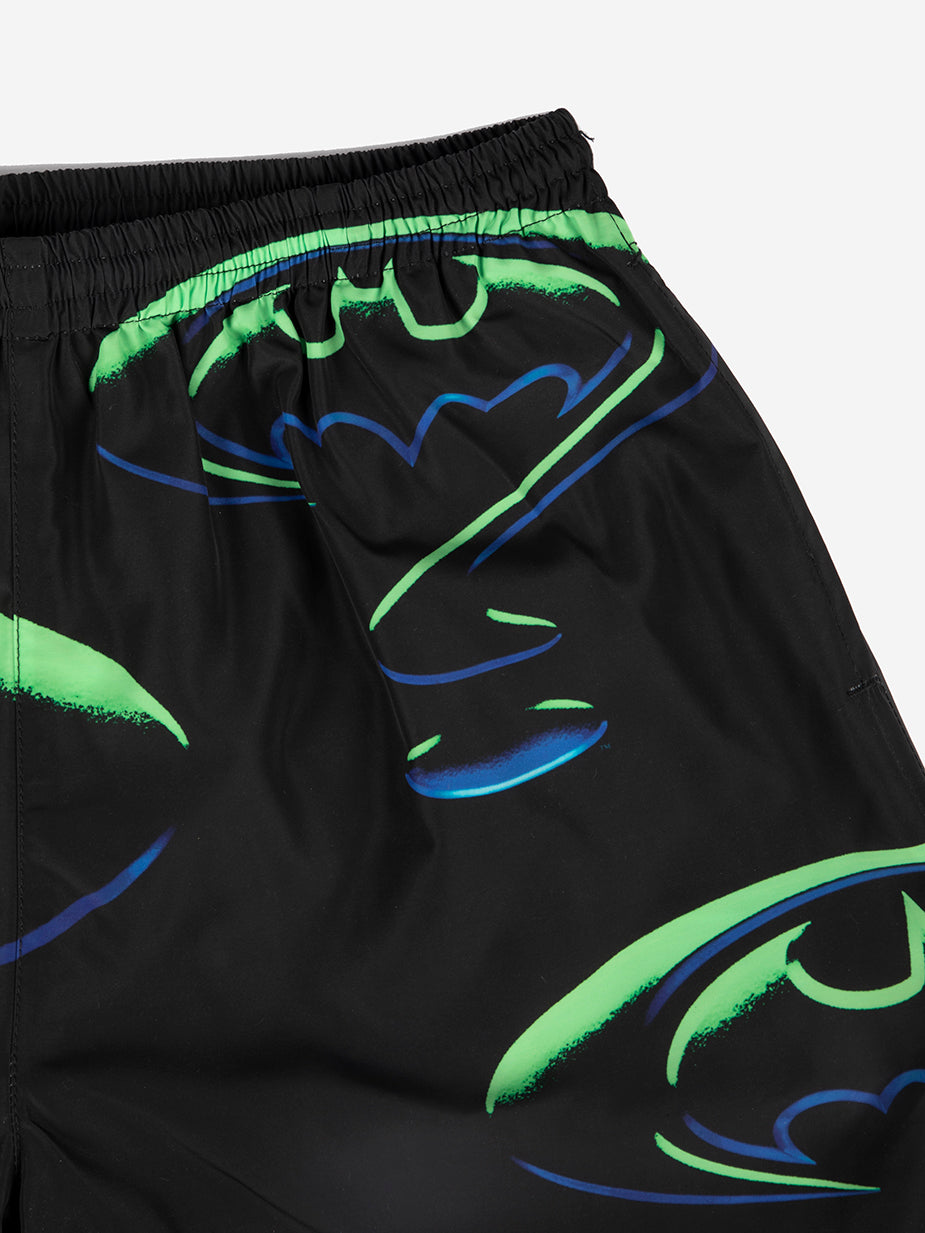 Riddler And Batman Repeat Logo Shorts