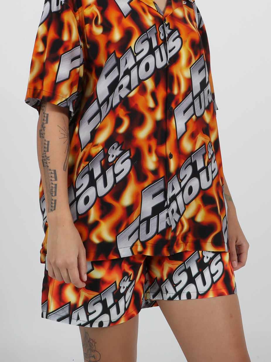 Fast & Furious Repeat Logo Shorts | Official Apparel & Accessories