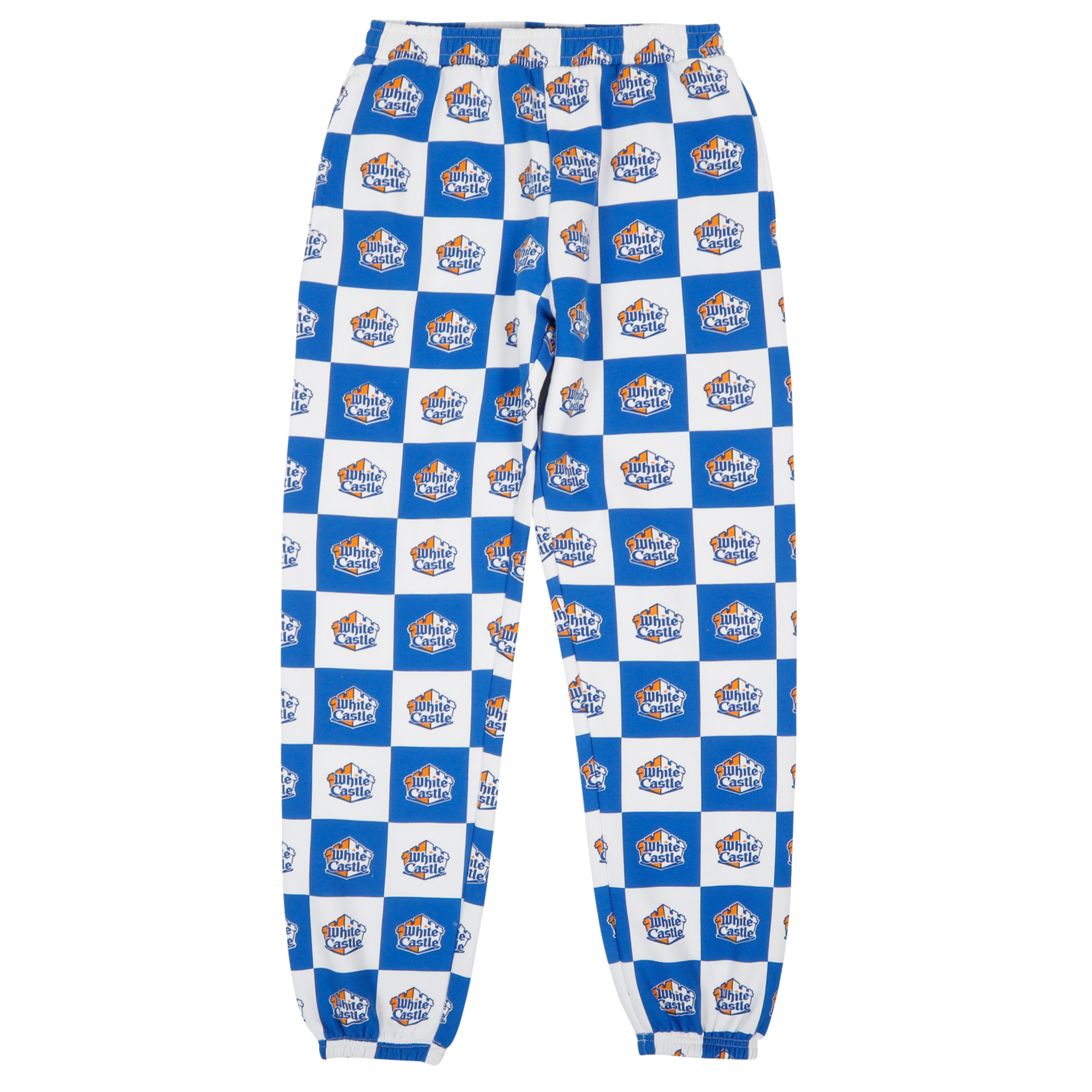 White Castle Checkered Sweatpants