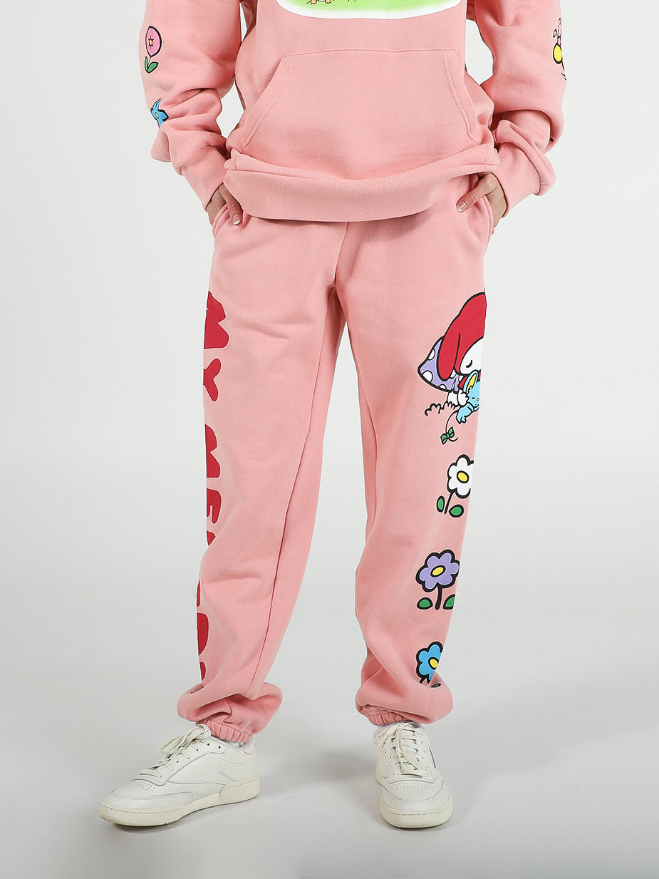 My Melody Garden Party Pink Sweatpants