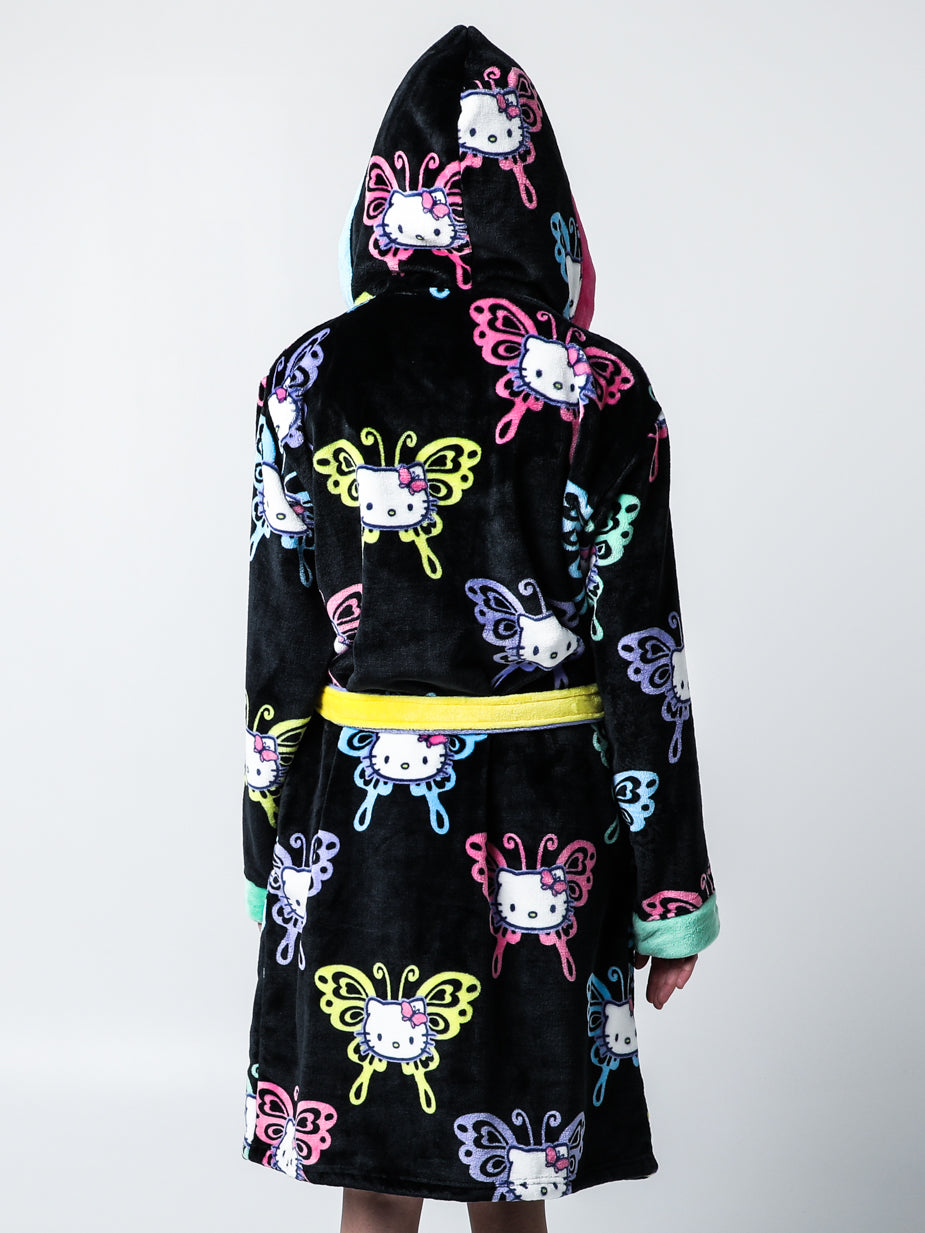 Hello Kitty Butterfly Knit Robe