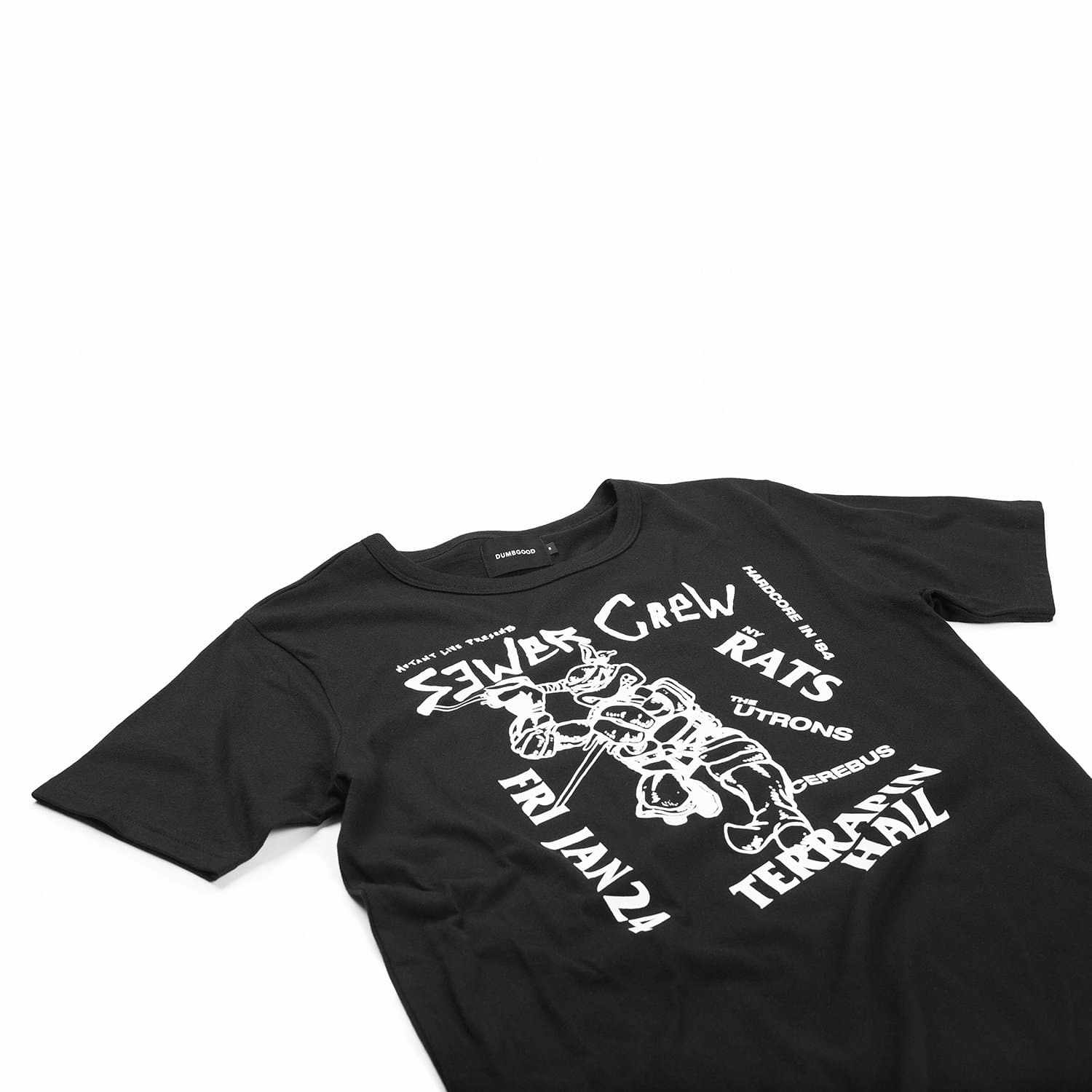 Teenage Mutant Ninja Turtles Sewer Crew Black Tee | Official